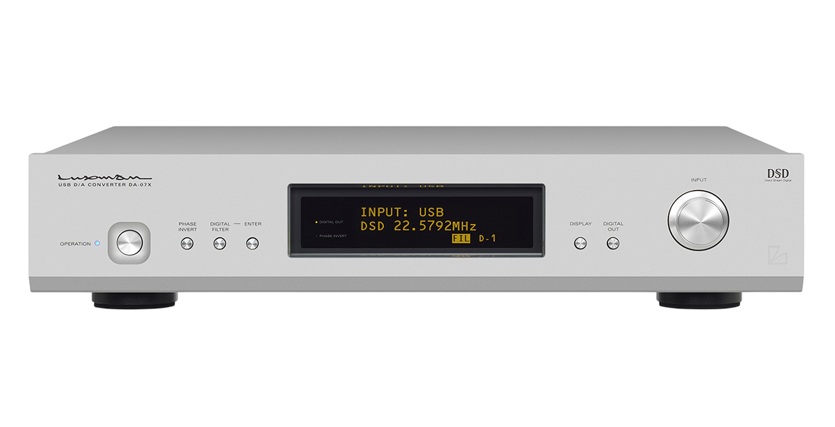 LUXMAN DA-07X DAC - LUXMAN DACs (Digital-to-Analogue Converters